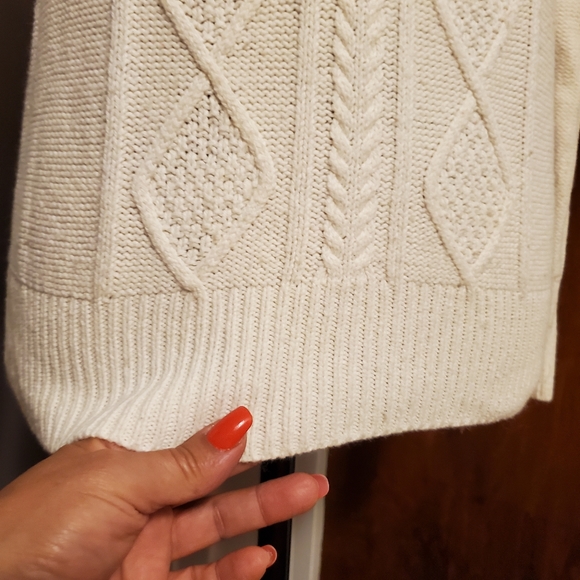 CABLE SWEATER - Picture 6 of 9